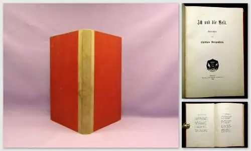 Morgenstern Gedichte 1898 Erstausgabe Belletristik Literatur Lyrik