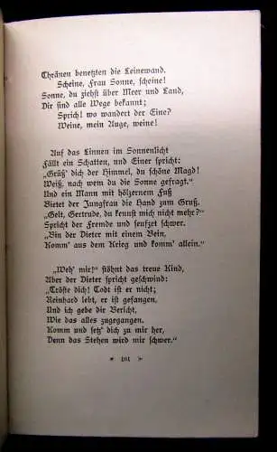 Baumbach Der Pathe des Todes 1905 Dichtung dekorativer Einband Rundumgoldschnitt