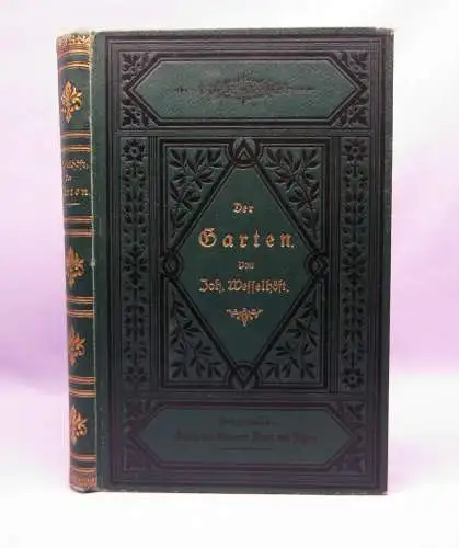 Wesselhöft Der Garten des Bürgers und des Landmannes 1884 Botanik EA