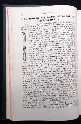 Wesselhöft Der Garten des Bürgers und des Landmannes 1884 Botanik EA
