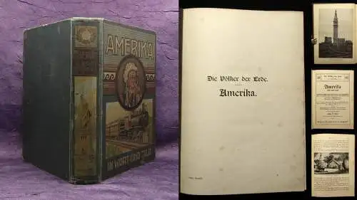 Ritter Amerika einst und jetzt Populäre Schilderungen der Sitten, Gebräuche 1910