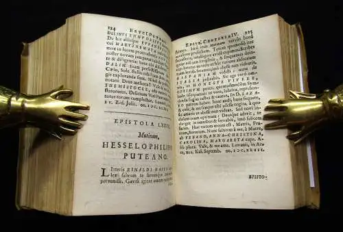 Puteanus 1662 Epistolarum Apparatus Posthumus, Briefesammlung, Literatur
