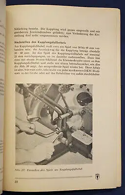 Original Prospekt Betriebsanleitung für DKW Sonderklasse Ausgabe 4E 1938 sf