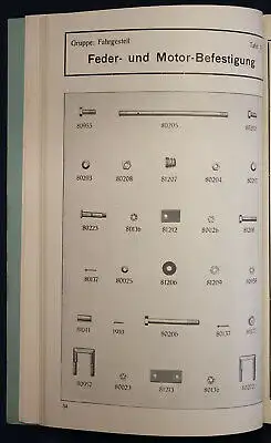 Original Prospekt für DKW Ersatzteile - Liste 32 Reichsklasse Typ 1933 sf