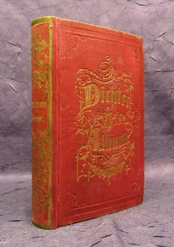 Fontane Theodor Deutsches Dichter- Album 1852 Goldschnitt Belletristik js
