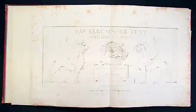 Wagner Das Eleusissche Fest. Schillers Dichtung 1817 Erstausgabe Klassiker sf