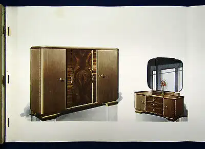 Original Möbelkatalog (ohne Hersteller) 1935 Bauhaus Art Deco Chippendale sf