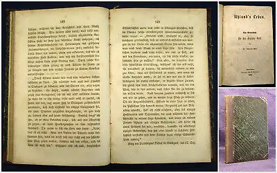 Gihr Uhland´s Leben Ein Gedenkbuch für das deutsche Volk 1864 Geschichte  mb