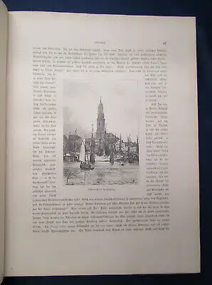 Hoefer Küstenfahrten an der Nord- und Ostsee um 1880 Original Ausgabe sf