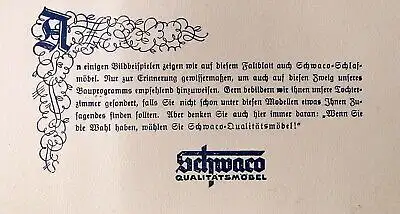 Original Möbelkatalog Kommoden um 1930 Art Deco Chippendale Leporello sf