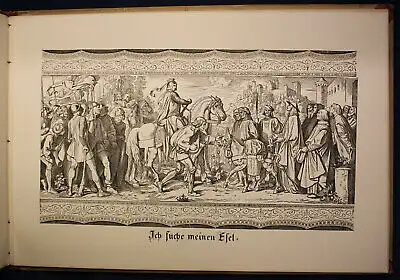 Arnswald Die Wandgemälde des Landgrafensaales auf der Wartburg 1870 Kunst sf