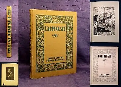 Darmstadt I. Gedruckt in den Jahren 1917/18/19 Aufl. v. 500 Abzügen Ortskunde js