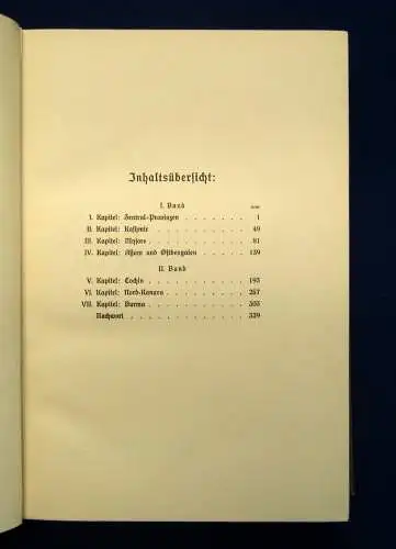 Kauffmann Aus Indiens Dschungeln Erlebnisse und Forschungen 1911 Teil1 v. 2  js