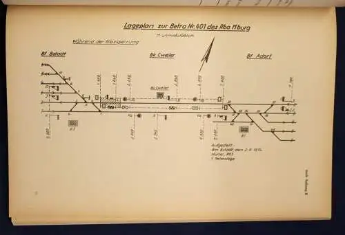 Dienstvorschrift für das Bekanntgeben von Abweichungen vom Regelbetrieb 1978 sf