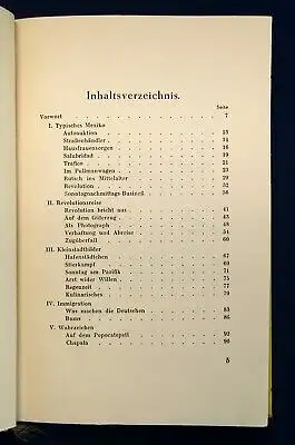 Rügheimer Das tolle Mexiko Sonne, Menschen u. Revolutionen 1929 Ortskunde js