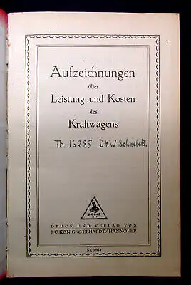 Bock Schnitzlein Kraftfahrtenbücher 3 Bde 1941/42 1961 Technik altes Handwerk mb