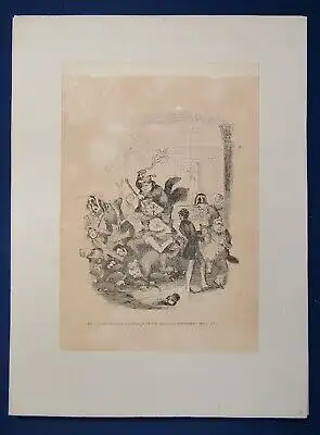 22 Zeichnungen von Phiz zu The Confessions of Harry Lorrequer by Lever 1839 js