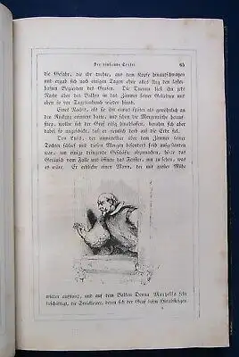Fink Der hinkende Teufel von Le Sage 1840 Illustriert mit Holzstichen js
