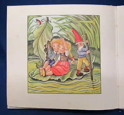 Waldhauser Liesl und Hiesl im Wunderland um 1935 Widmung im Titel selten js