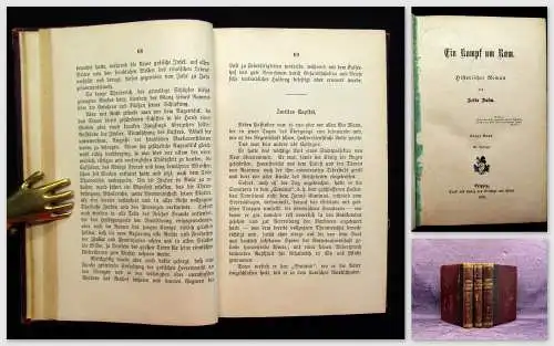 Dahn Ein Kampf um Rom Bd. 1-3 1910 Literatur Historischer Roman Lyrik
