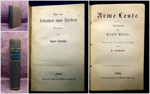 Carlssen Aus den Lehrjahren eines Strebers um 1900 3 in 1 Belletristik mb