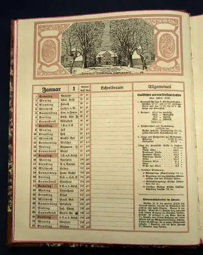 Müller Kalender für das Erzgebirge 18.Jhg. 1922 3 in 1(1922,1925,1926) js