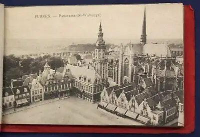 12 Ansichtskarten Postkarten West - Vlaanderen um 1920 Belgien Fotografie sf