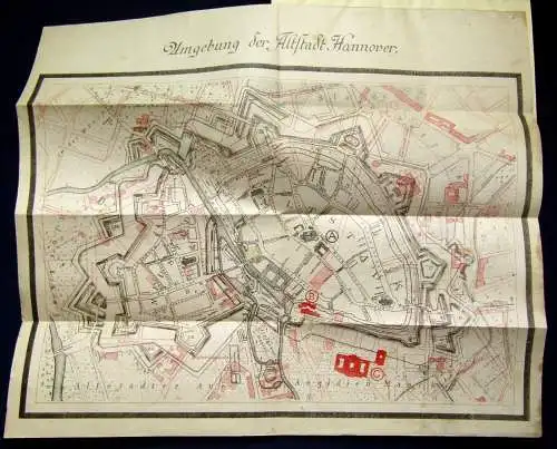 Jürgens Hannoversche Chronik 1907 mit 1 Karte Geographie Ortskunde js