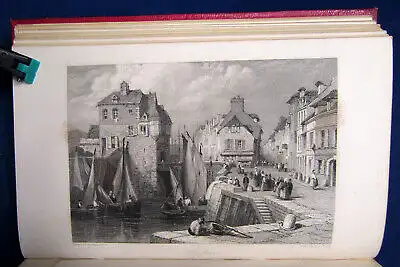 Ritchie Travelling Sketches  of France 1834 Landeskunde Ortskunde Reise sf