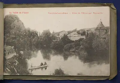 12 Ansichtskarten Postkarten Vallee de'l Aisne um 1920 Frankreich Fotografie sf