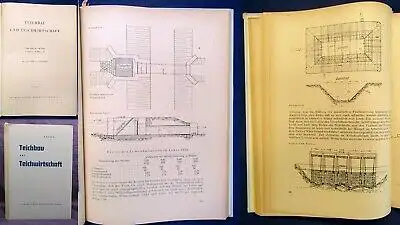 Kreuz Teichbau und Teichwirtschaft 25 Zahlentafeln 51 Abbildungen 1951 js