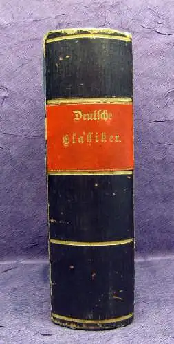 Bürger Deutsche Klassiker Sämmtliche Gedichte um 1900 Belletristik Lyrik js
