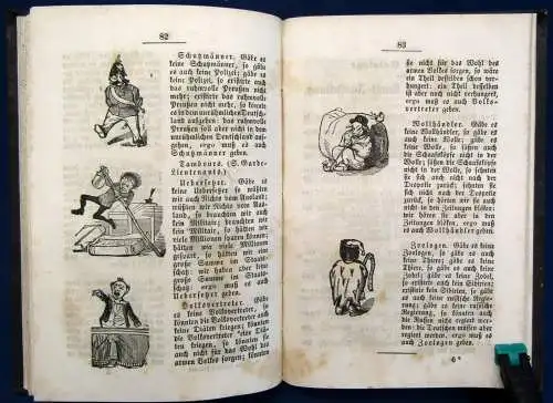 Adolf Brennglas Komischer Volks - Kalender 4. Jhg. 1849 Humor Belletristik