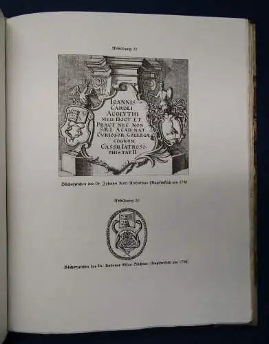 Waehmer Bücherzeichen deutscher Aerzte. Bilder aus vier Jahrhunderten 1919 sf