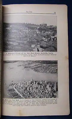 Muhle/ Krause Geographie für sächsische höhere Lehranstalten Heft 7 & 8 1927 sf