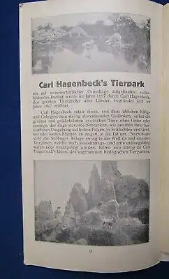 Original Prospekt Führer Große Hafenrundfahrt um 1930 Reiseführer Ortskunde  js