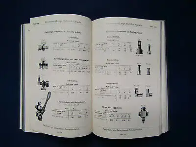 Hauptkatalog Weinmann & Lange (Bahnhof Gleitwitz) um 1910 Technik Industrie sf
