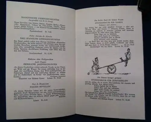 Kalenter, Ossip Kurioses von Büchern und Bücherschreibern 1963 Signatur vors  js