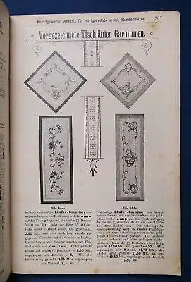 C.J. Mehn Braunschweig Special-Versand f. Handarbeit um 1900 sehr selten js