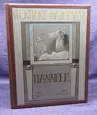Hauptmann Hannele 1894 Traumdichtungen Belletristik Erstausgabe Klassiker sf