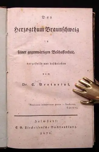 Venturini Das Herzogthum Braunschweig in seiner gegenwärtigen Beschaffenheit js