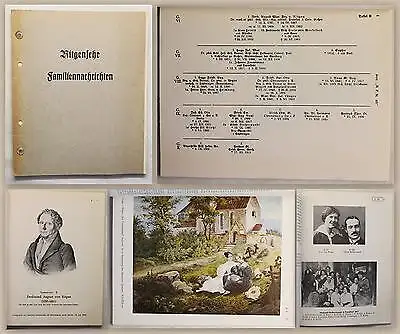 Albert Ritgen Ritgensche Familiennachrichten Stamm B 1971 Familienkunde xy