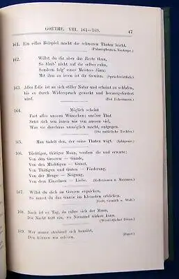 Lehmann Sentenzenschatz aus Dichtern und Denkern aller Zeiten 1881 Lyrik js