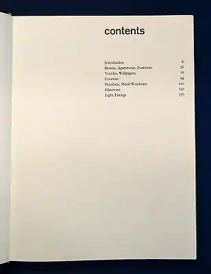 Decorative Art in Modern Interiors 1964/5 selten 1964 Or.SU und hs. Widmung  js