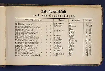 Bass Regensburger Liederkranz Sammlung ausgewählter vierstimmiger Lieder 1880 js
