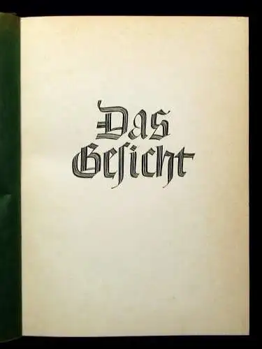 Elven Das Gesicht Ein Buch vom Sehenlernen 1936 Natur Botanik Tiere Tierleben
