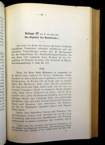 Voigt Beiträge zur Hamburgischen Verwaltungsgeschichte 1917 1-3 Geschichte mb
