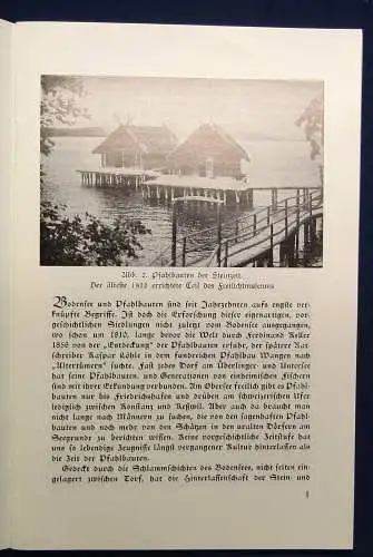 Reinerth Pfahlbauten Unteruhldingen am Bodensee 1986 Ortskunde js