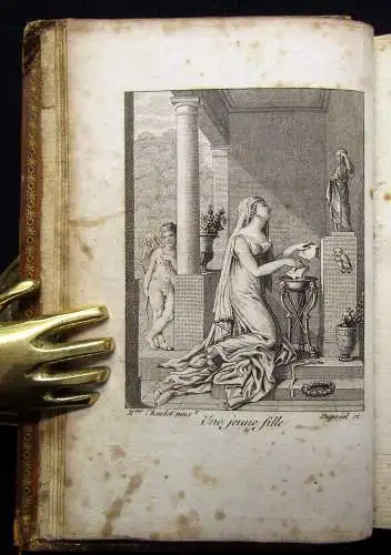 Le Petit Almanach des Dames 1811 mit 7 Stichen Kalender Kalendarium mb