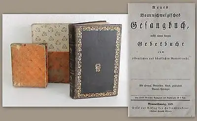 Neues Braunschweigisches Gesangbuch, nebst kurzem Gebetbuch 1849 -Christentum xz